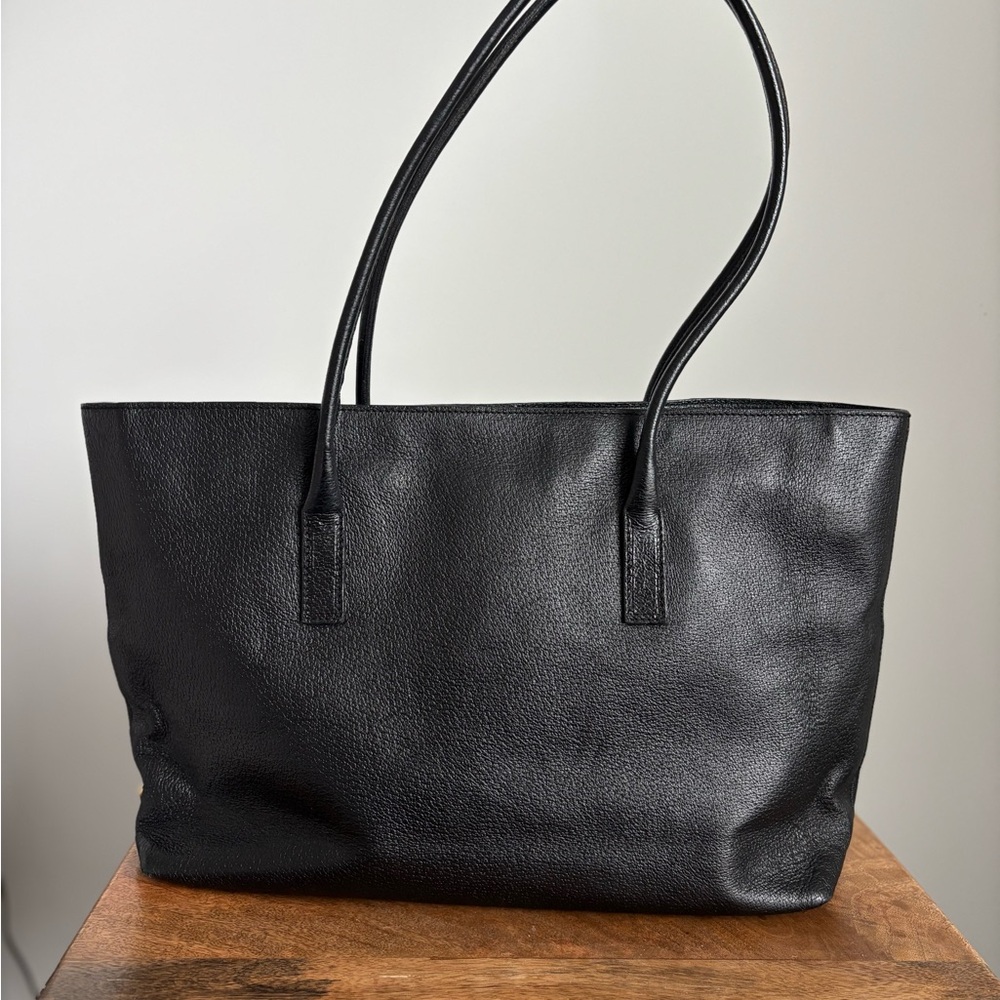 PRADA Classic Black Leather Tote